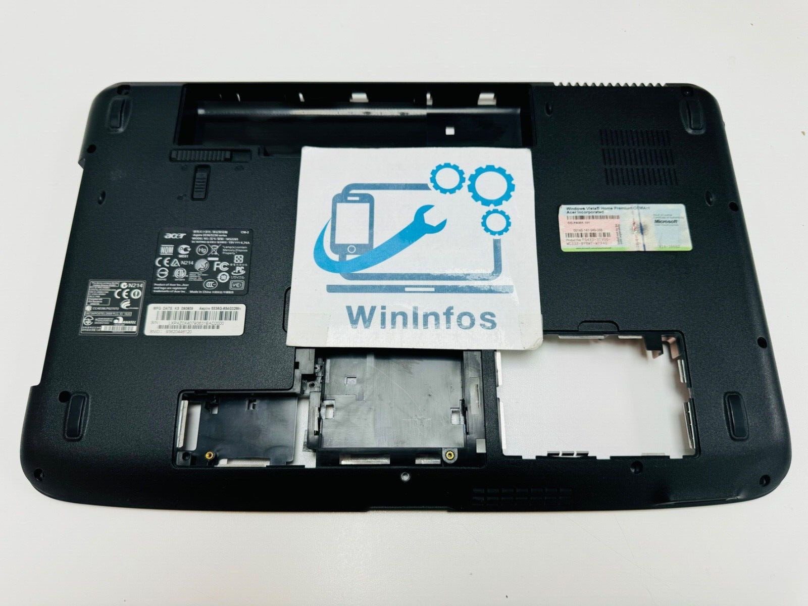 Plastic Technology Under Shell Base Cover Acer Aspire 5536/5236 (MS2265)