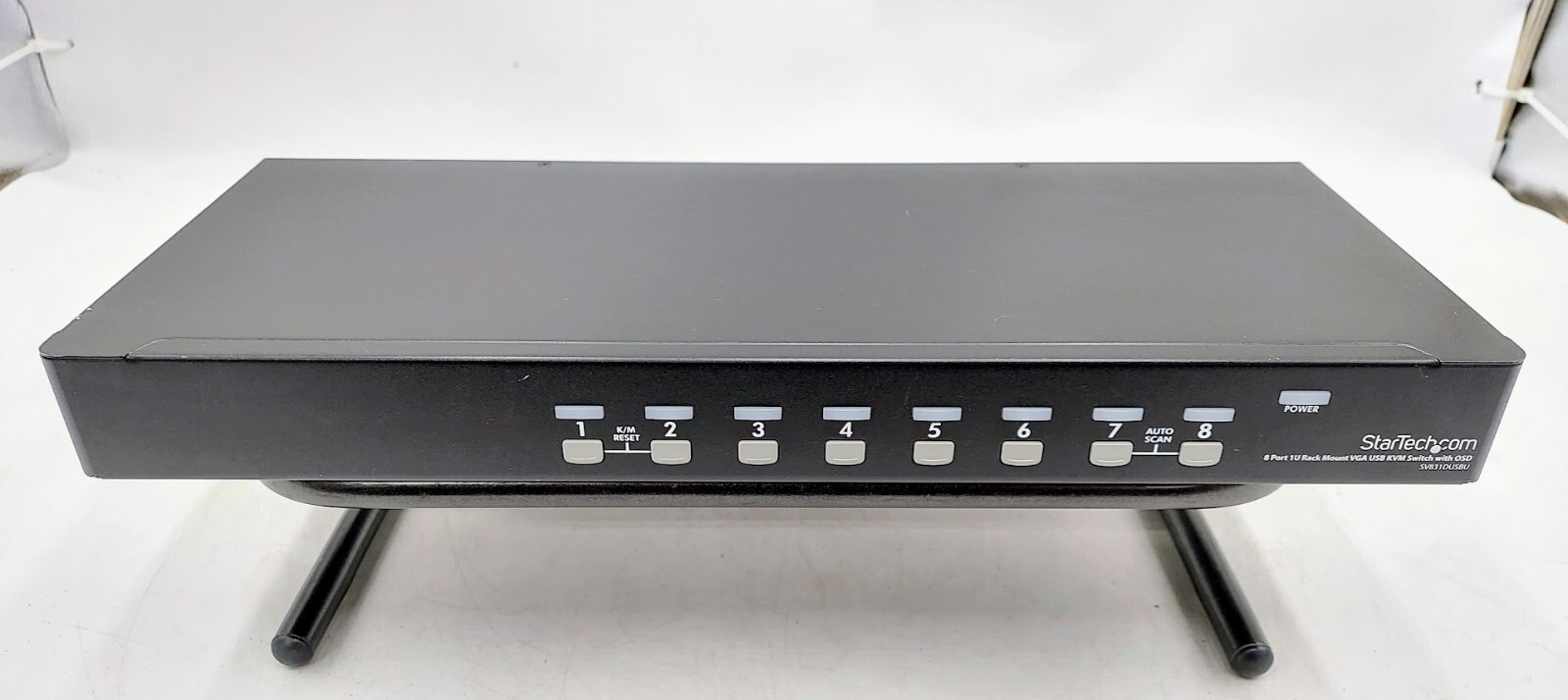 StarTech SV831DUSBU 8 Port 1U Rackmount USB VGA KVM Switch