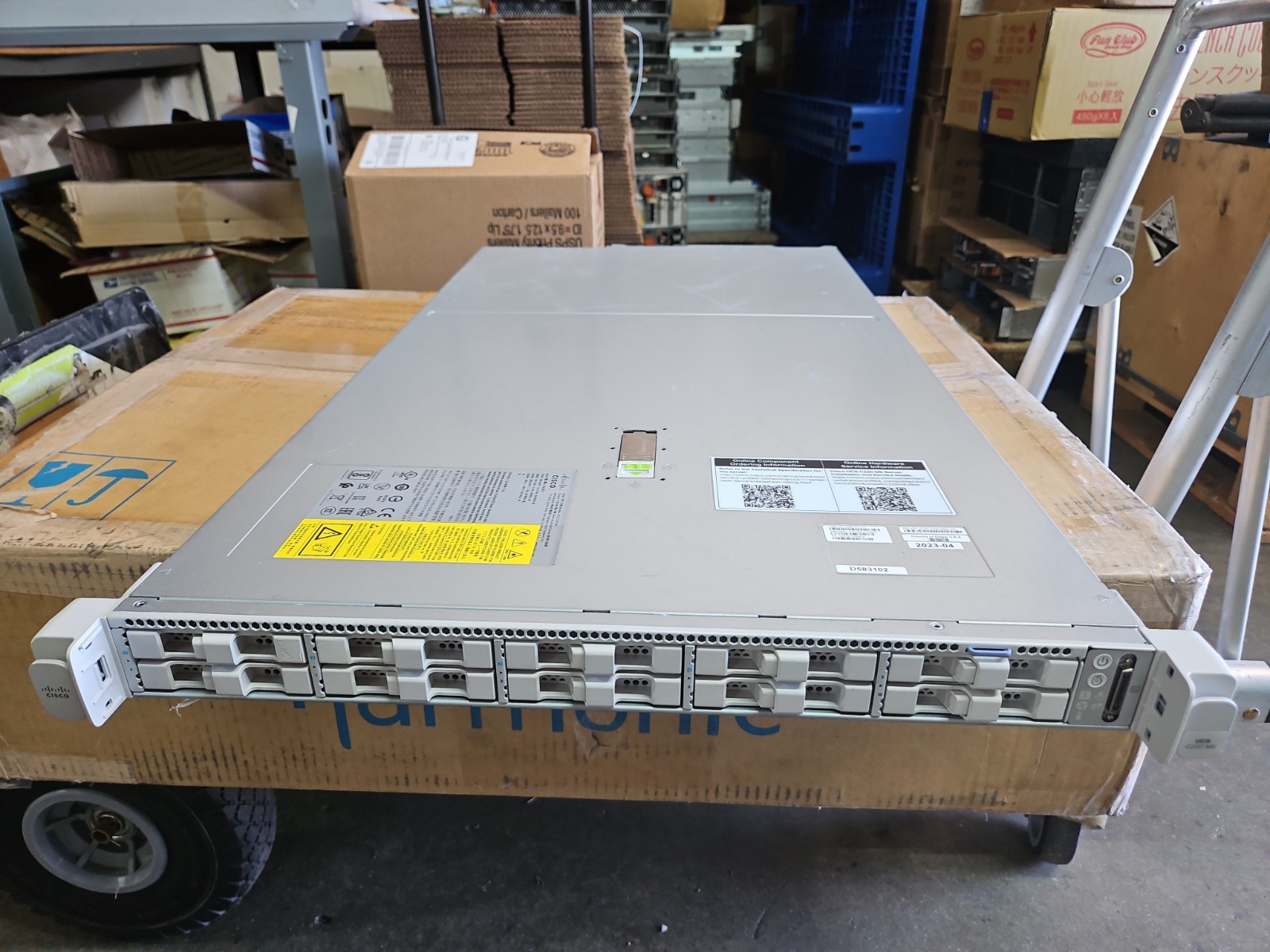Cisco UCS C220 M6 2x 3rd Gen Scalables 32-DIMM w/o CPU/MEM/DRIVES barebone