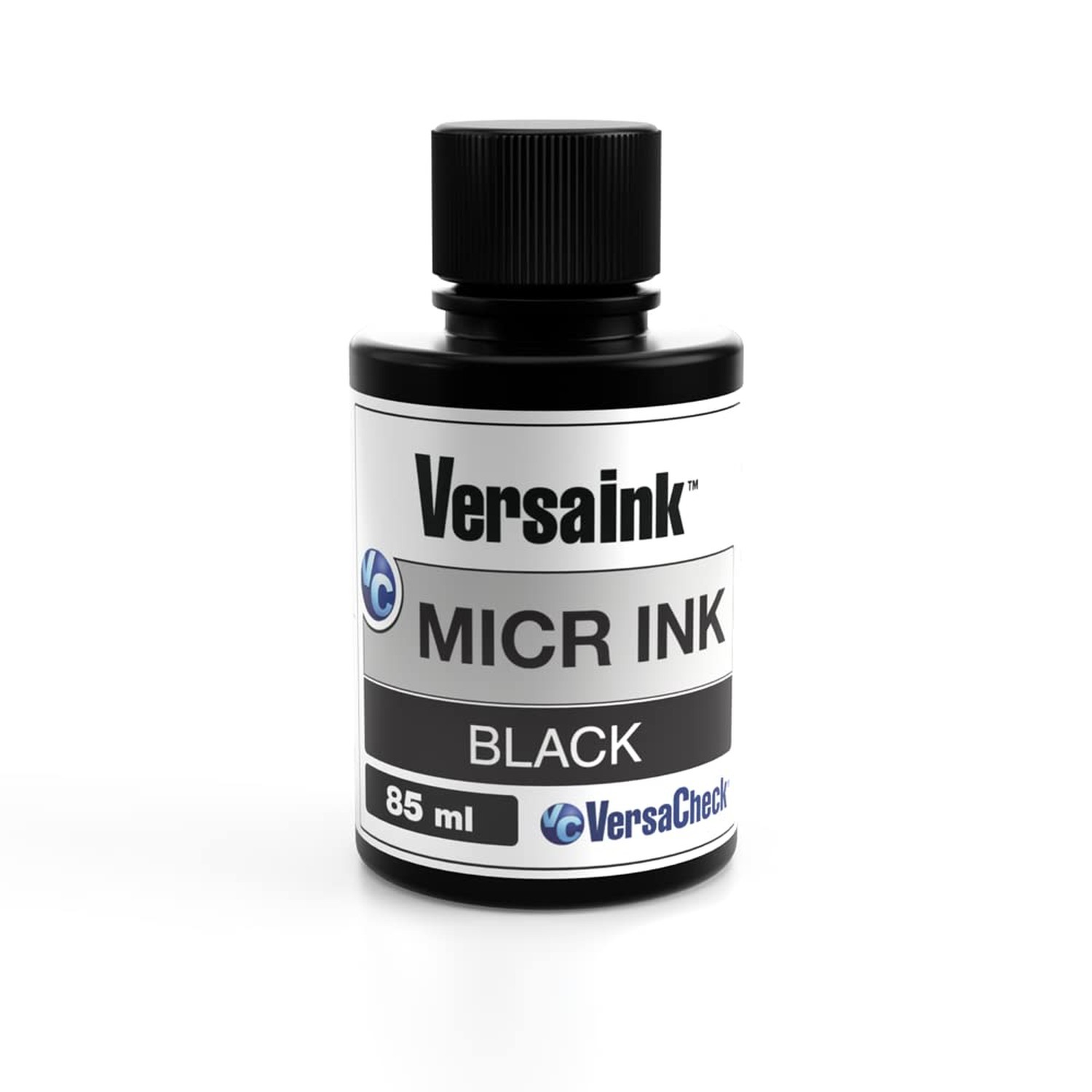 VersaInk-Nano Black MICR Ink -85ml – Magnetic Ink for Check Printers and All-...