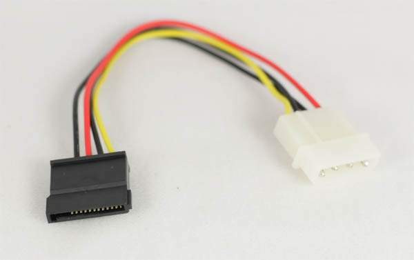 SATA Power Cable 6-Inch Premium Connector