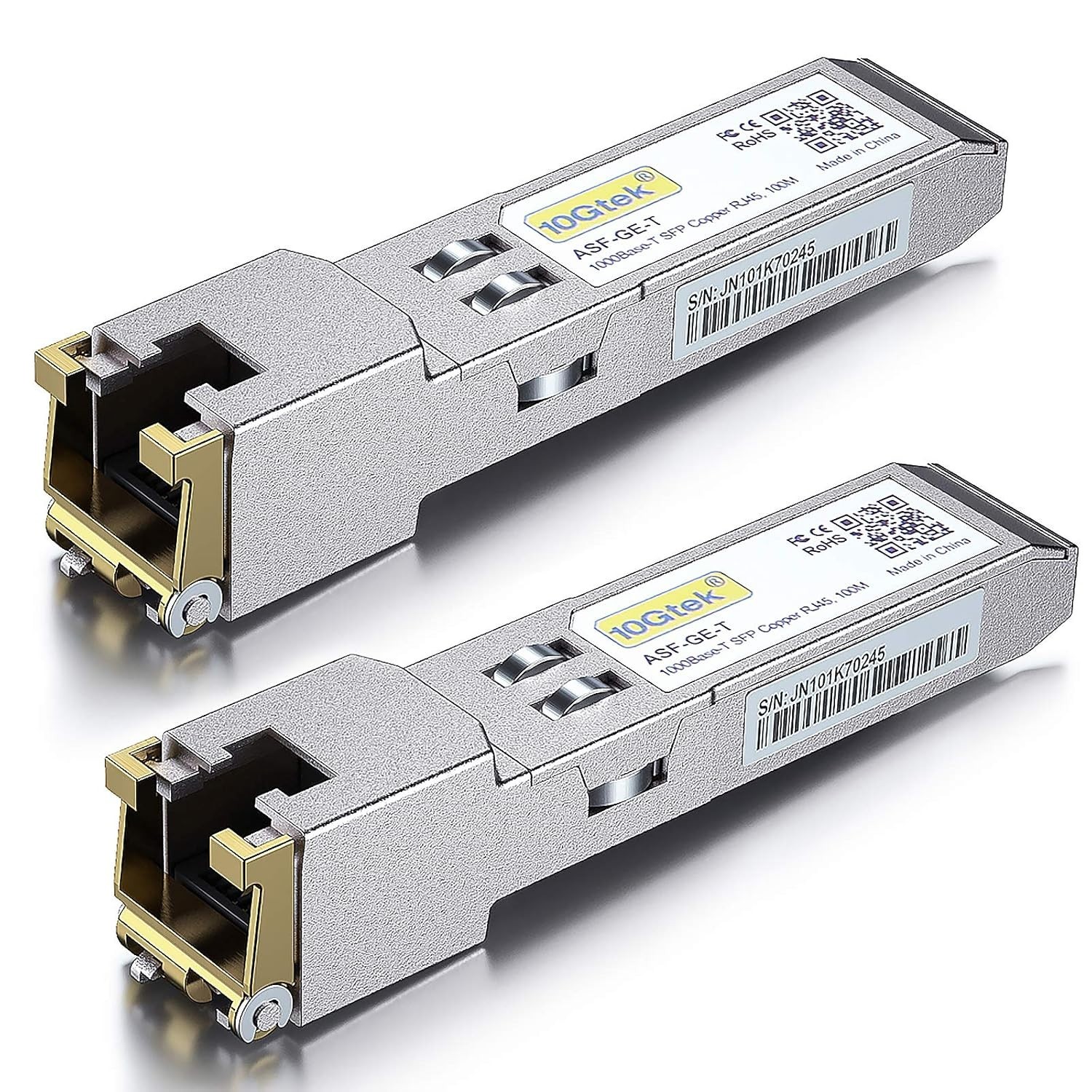 Versatile 25G SFP-T Module for Cisco, Ubiquiti, TP-Link - 100m  (2 pcs)