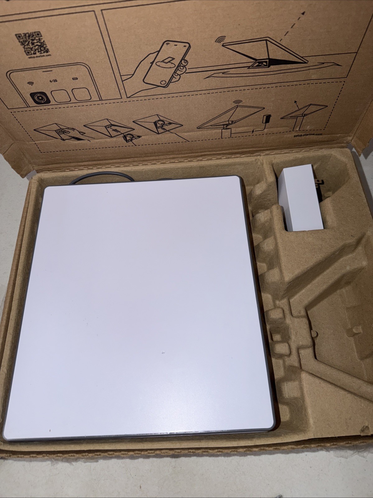 STARLINK Mini Kit Dual Band Wi-Fi Router 2.4GHz–6GHz Wireless System UNTESTED