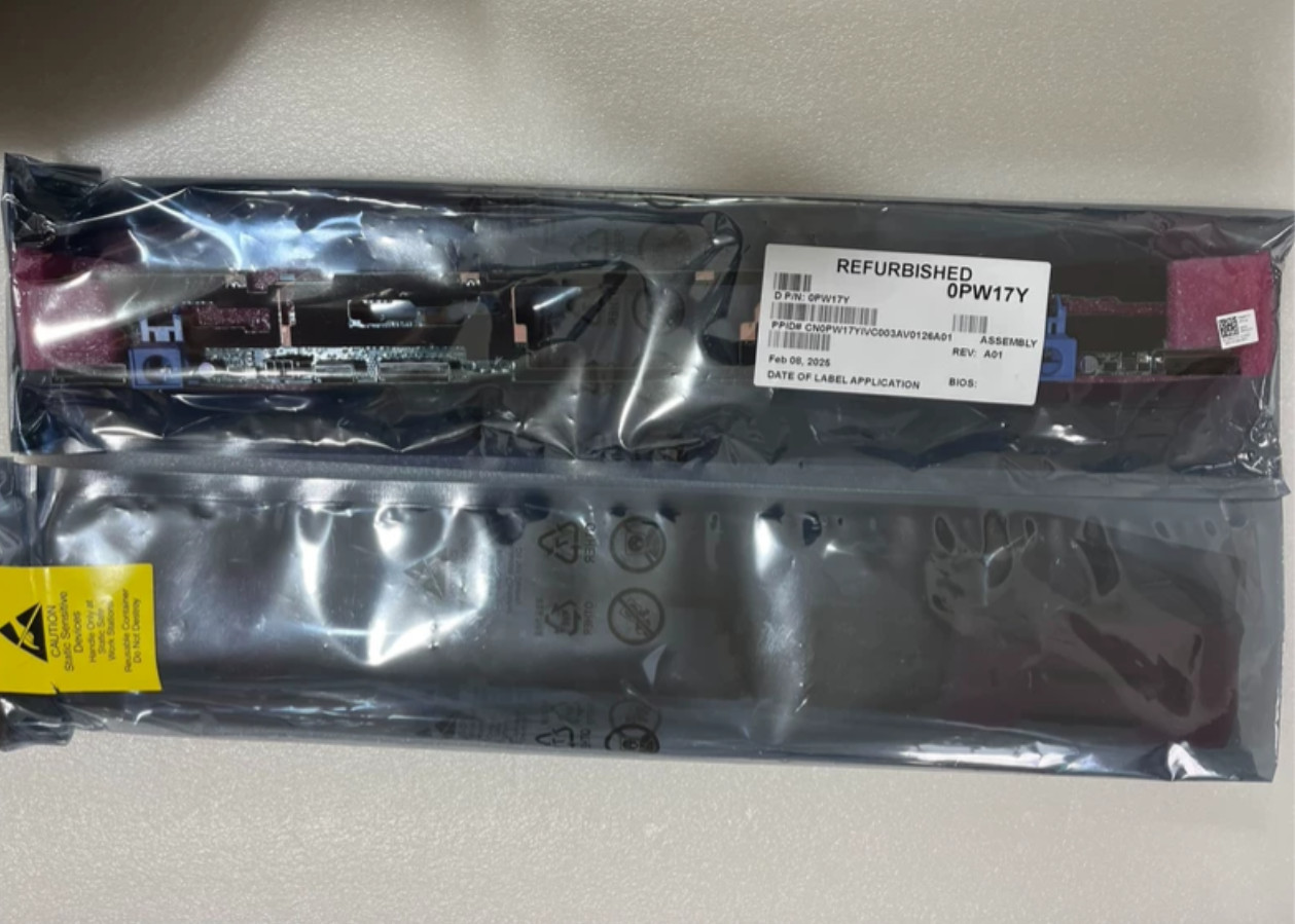 New DELL R660 8-bay 2.5" hard drive backplane PW17Y 0PW17Y