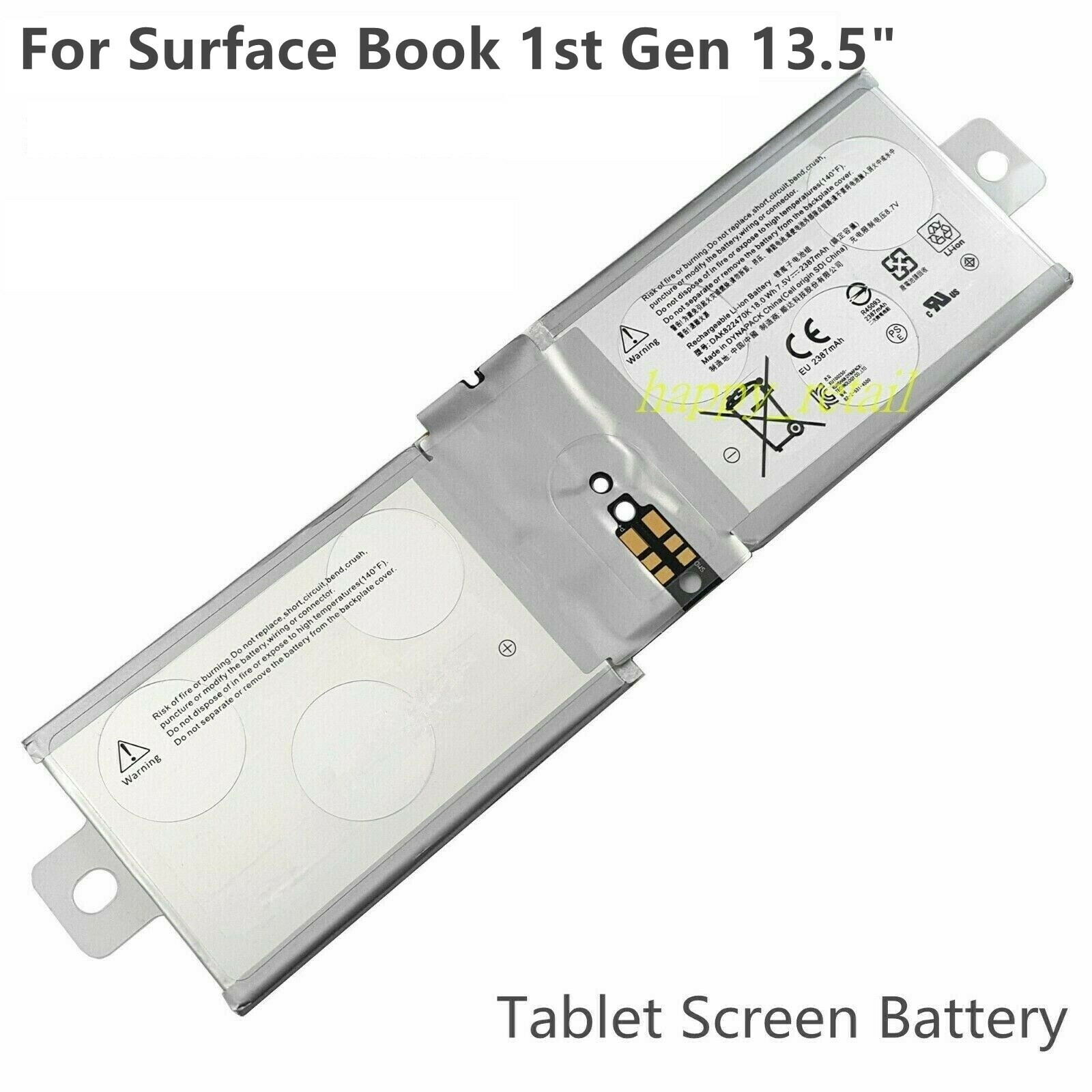 New Replacement Battery For Microsoft Surface Book 1 / 2 2nd Gen 13.5" 15" -USA
