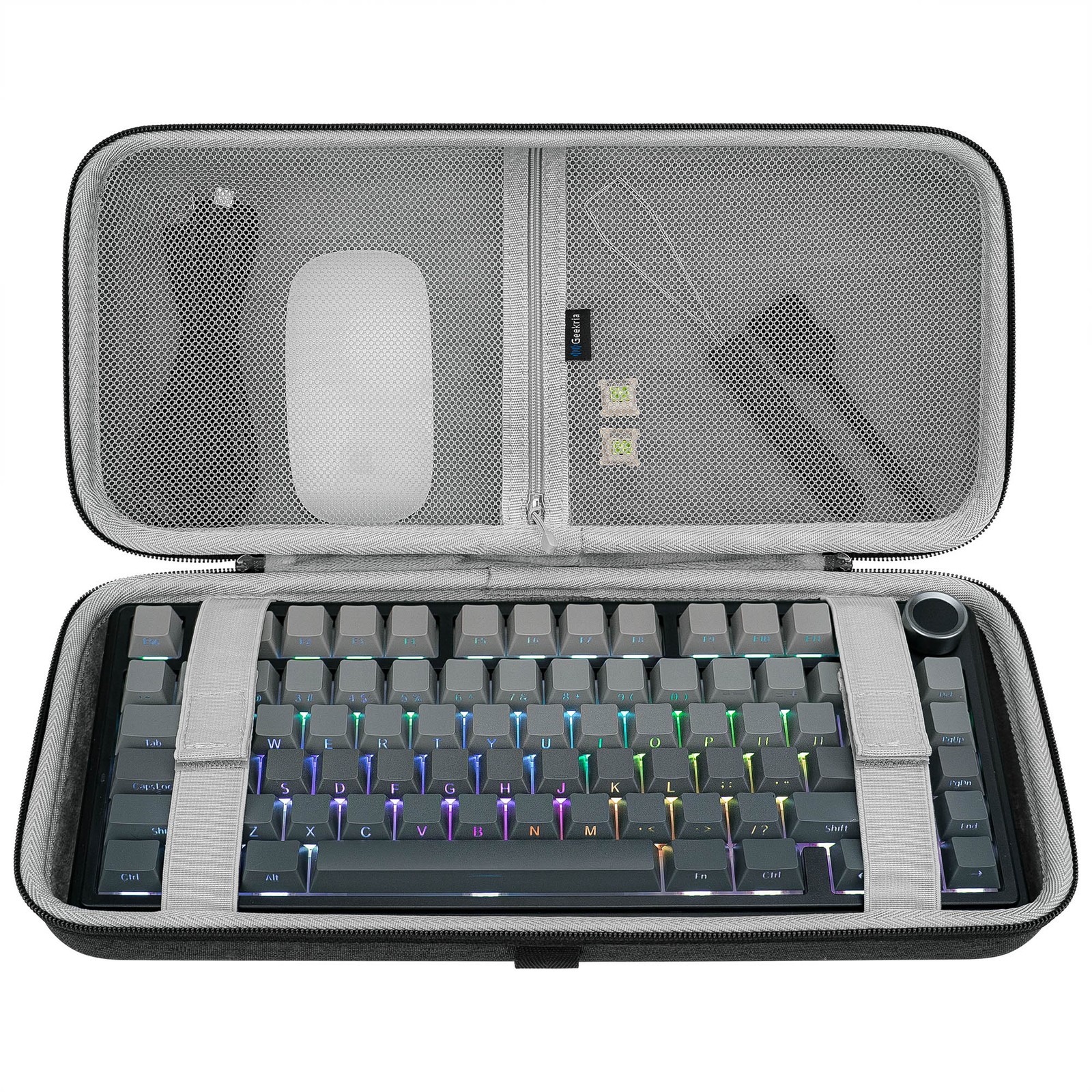 Geekria Keyboard case for Keychron K2 75% Compact 84 key Keyboard case