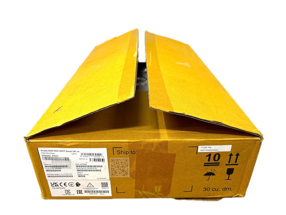 R8N86A I HPE Aruba 6000 48G 4SFP Switch (Replacement for J9775A) OPEN BOX