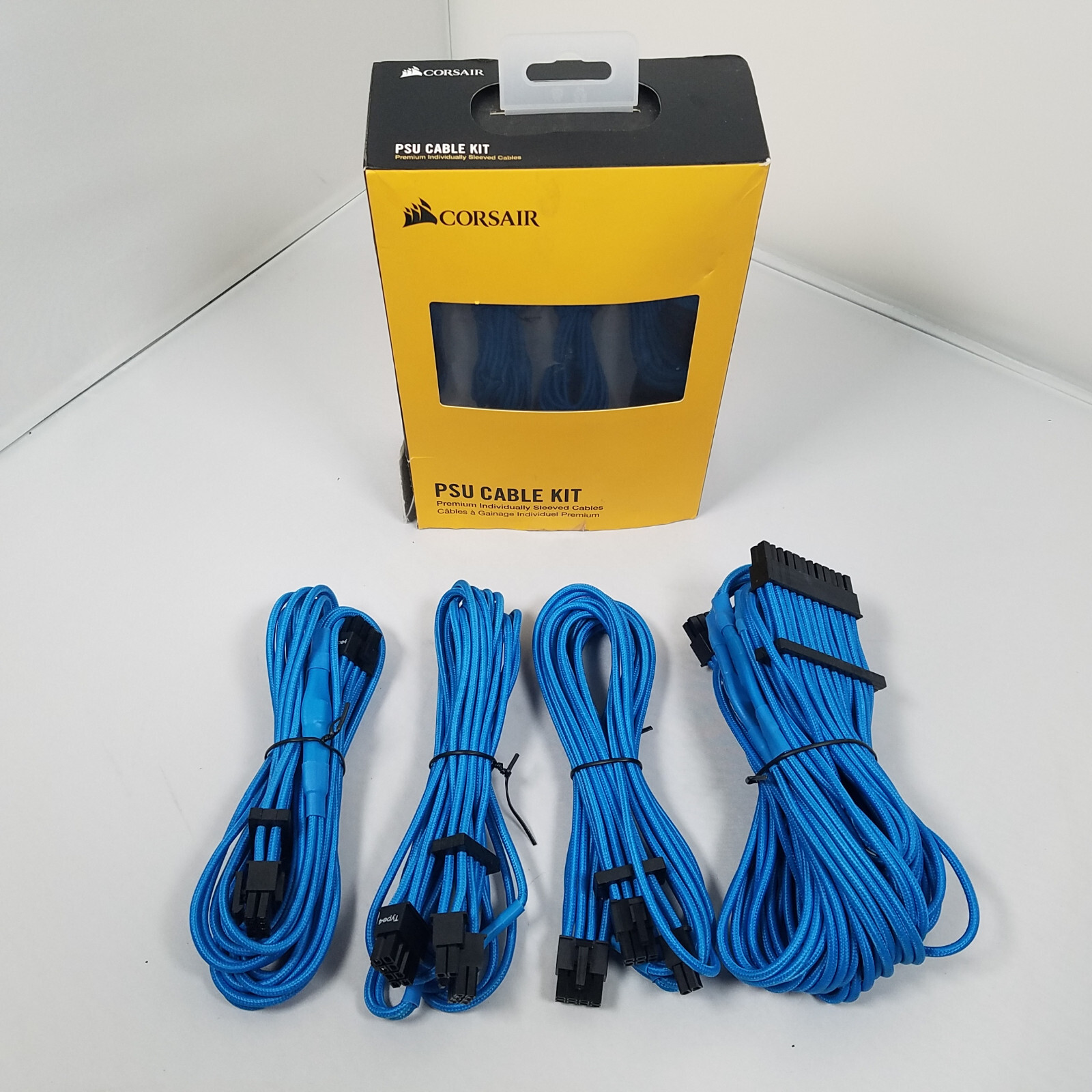 Corsair PSU Premium Individually Sleeved Cable Set Kit  - Blue