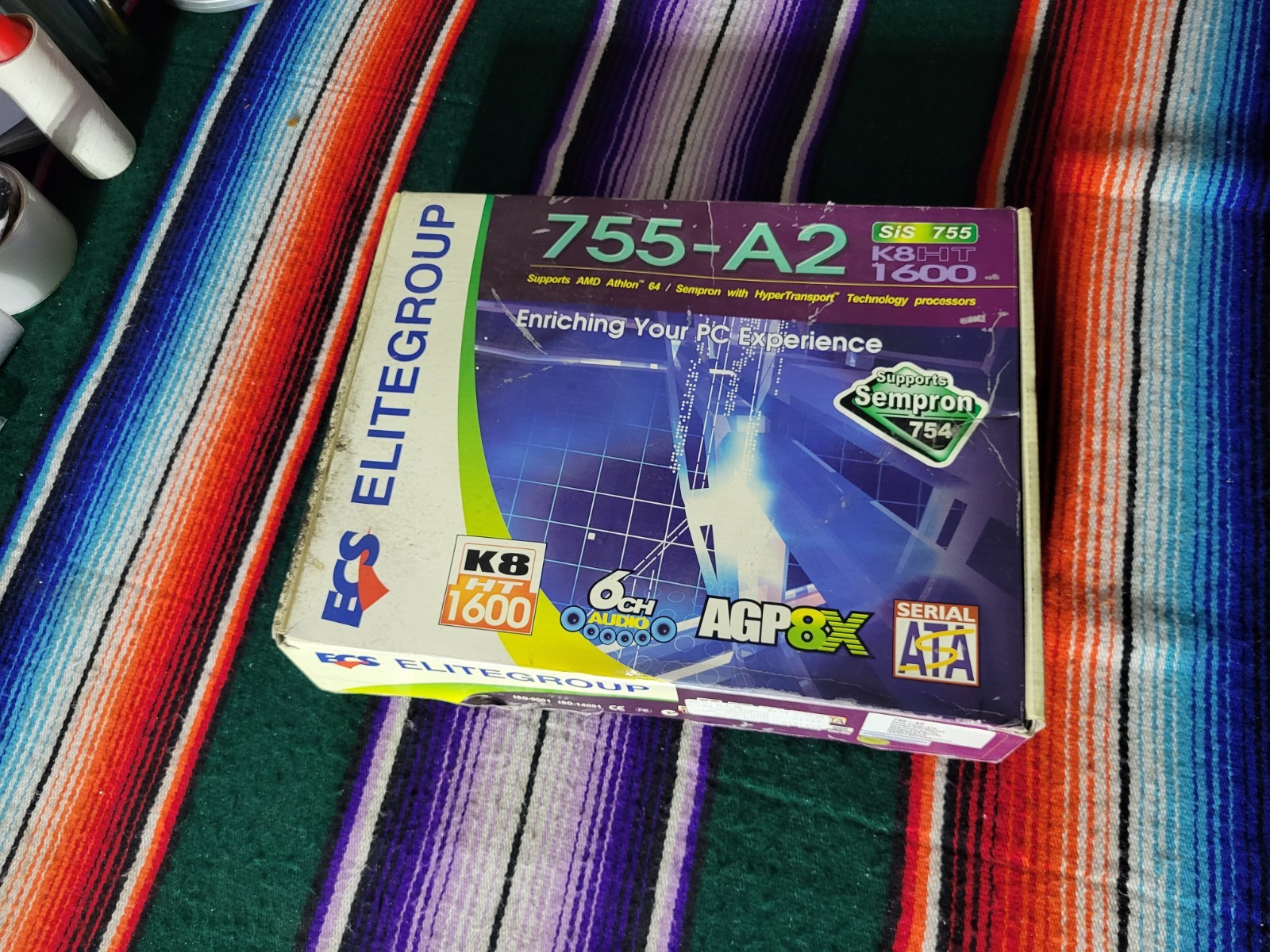 ECS 755-A2 Socket 754 ATX Motherboard