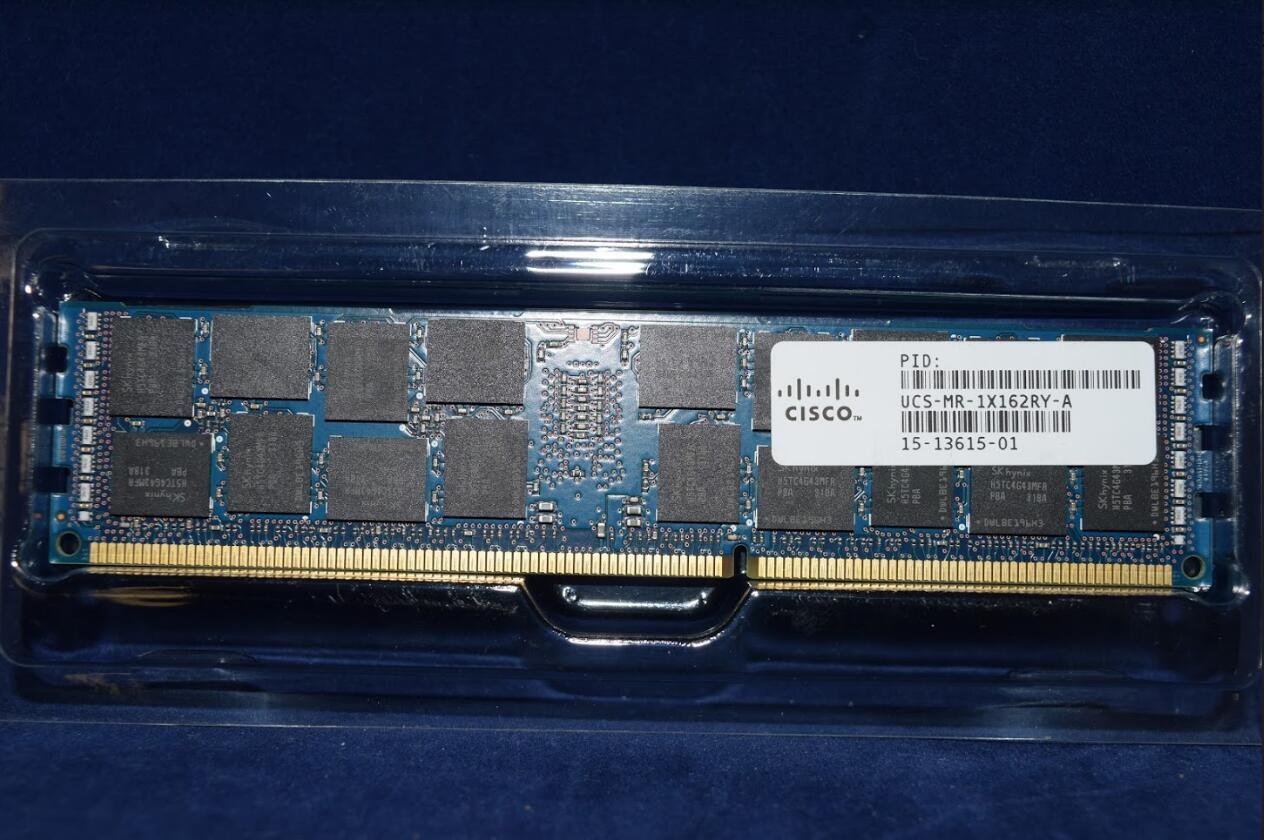 UCS-MR-1X162RY-A ORIGINAL CISCO 16GB (1X16GB) 2RX4 PC3L-12800R DDR3 MEMORY