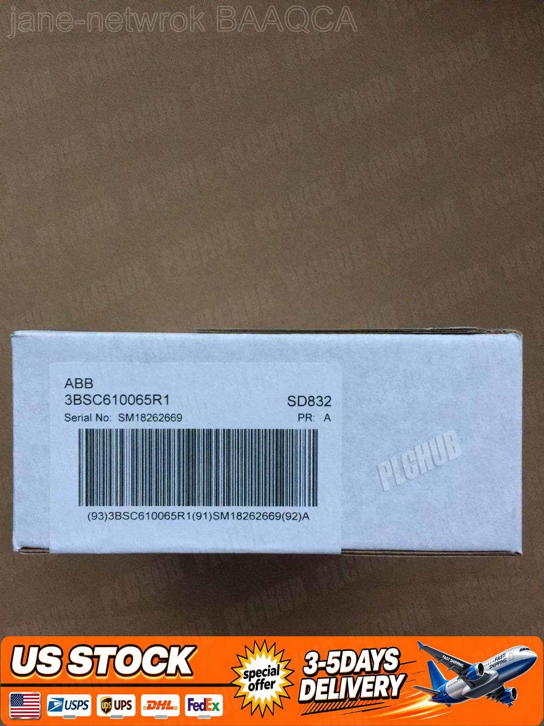 1PCS NEW 3BSC610065R1 (by DHL or Fedex) US Free TAX