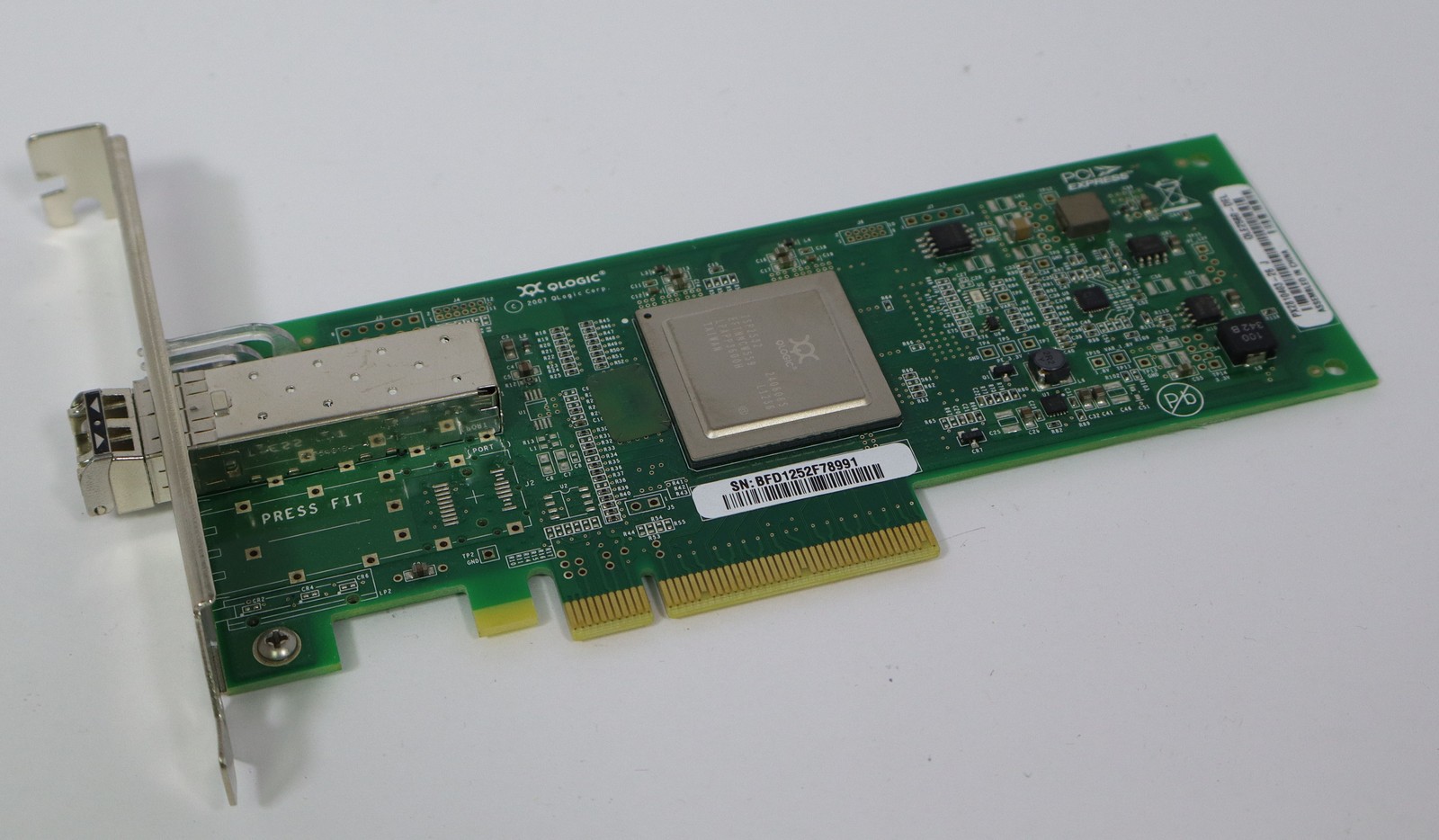 Dell QLogic QLE2560 Single Port 8GB FC PCIe Full Height Card