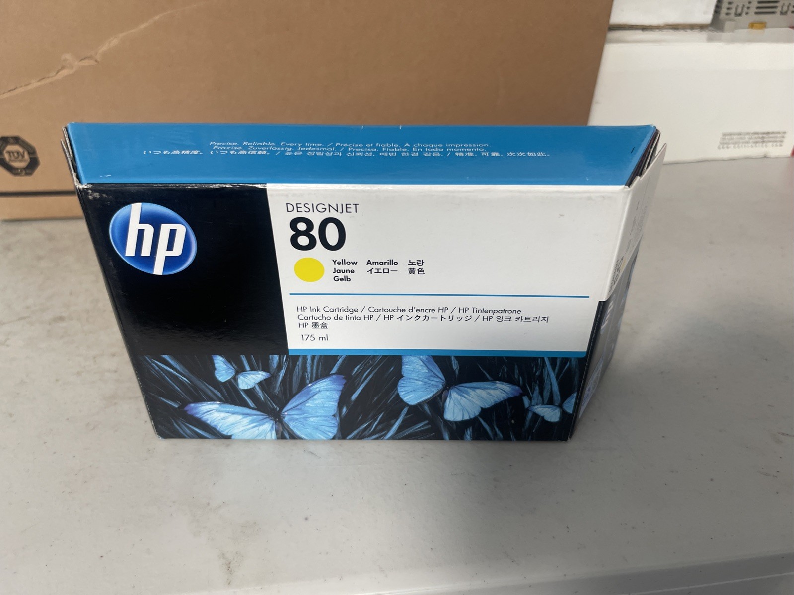 Hp Designjet 80 Yellow 