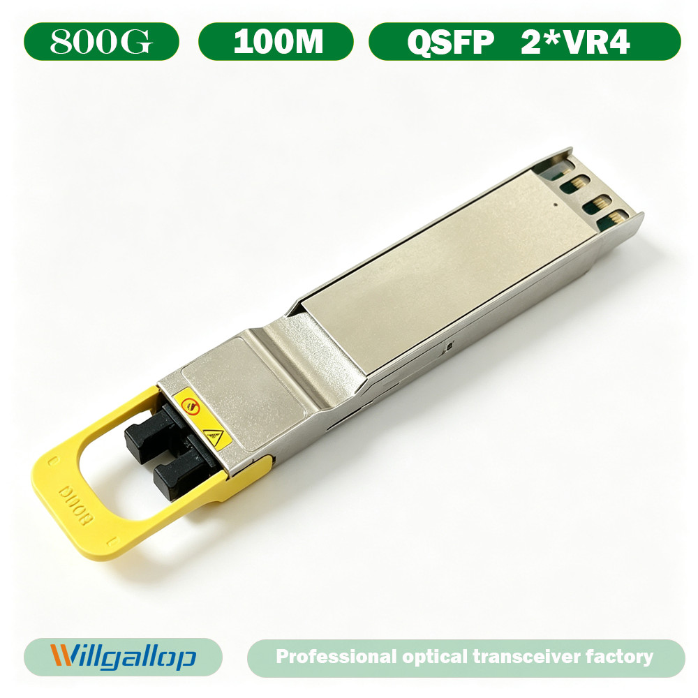 800G 2*VR4 OSFP Fiber Optic Module 850nm Multi‑Mode MPO‑12 100m OM4 DDM