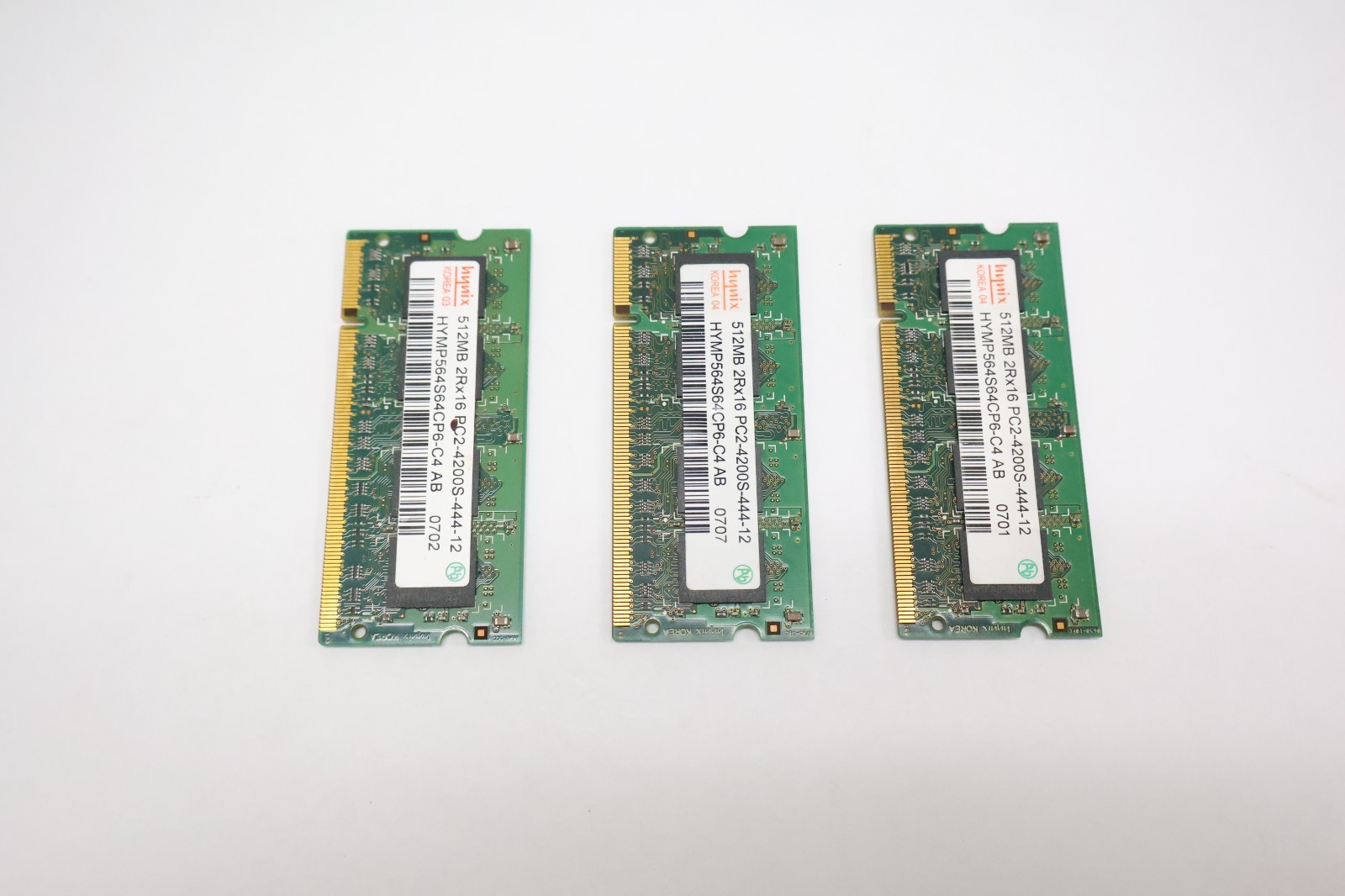 Hynix 512MB DDR2 533MHz SO-DIMM Laptop Memory Module PACK-3