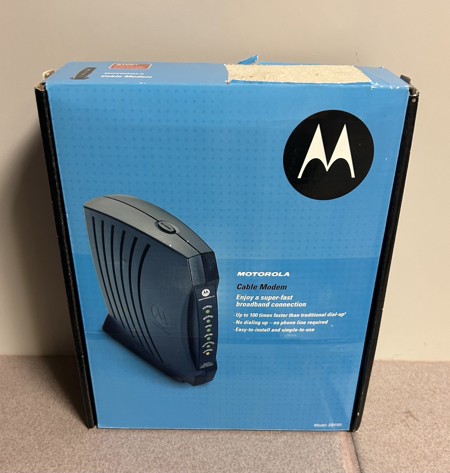 Motorola SB5101 DOCSIS 2.0 Cable Modem with Haxorware New In Box