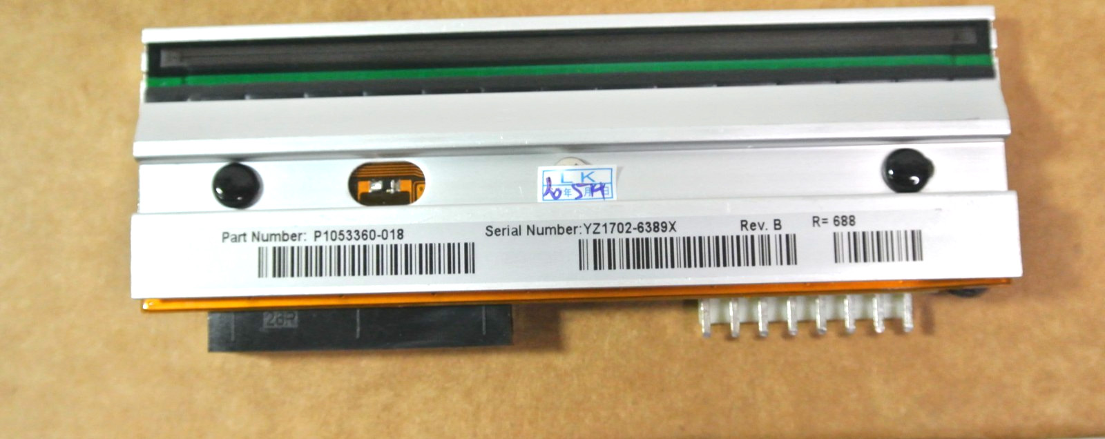 Printhead for Zebra 105SLPlus Thermal Barcode Printer 203dpi P1053360-018
