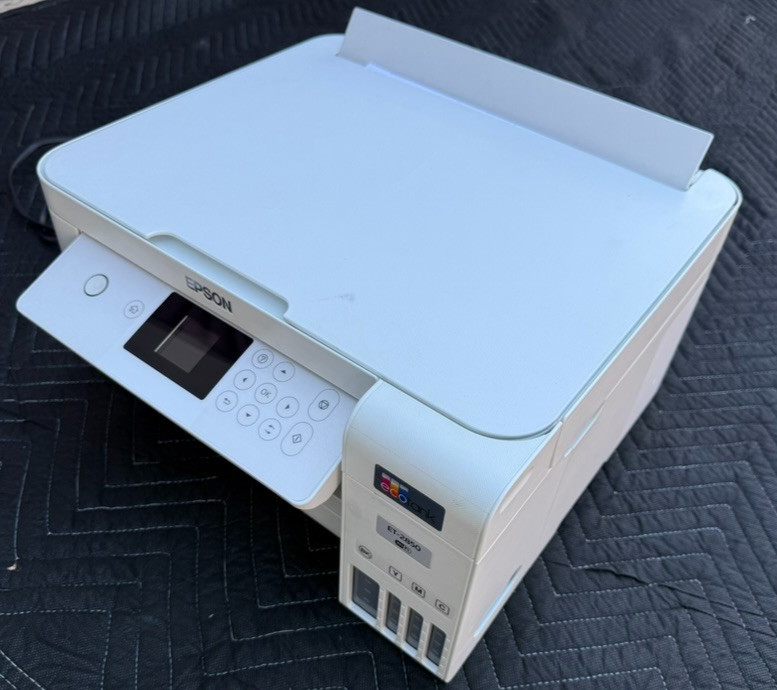 Epson EcoTank ET-2850 Color Inkjet All-In-One Printer - White