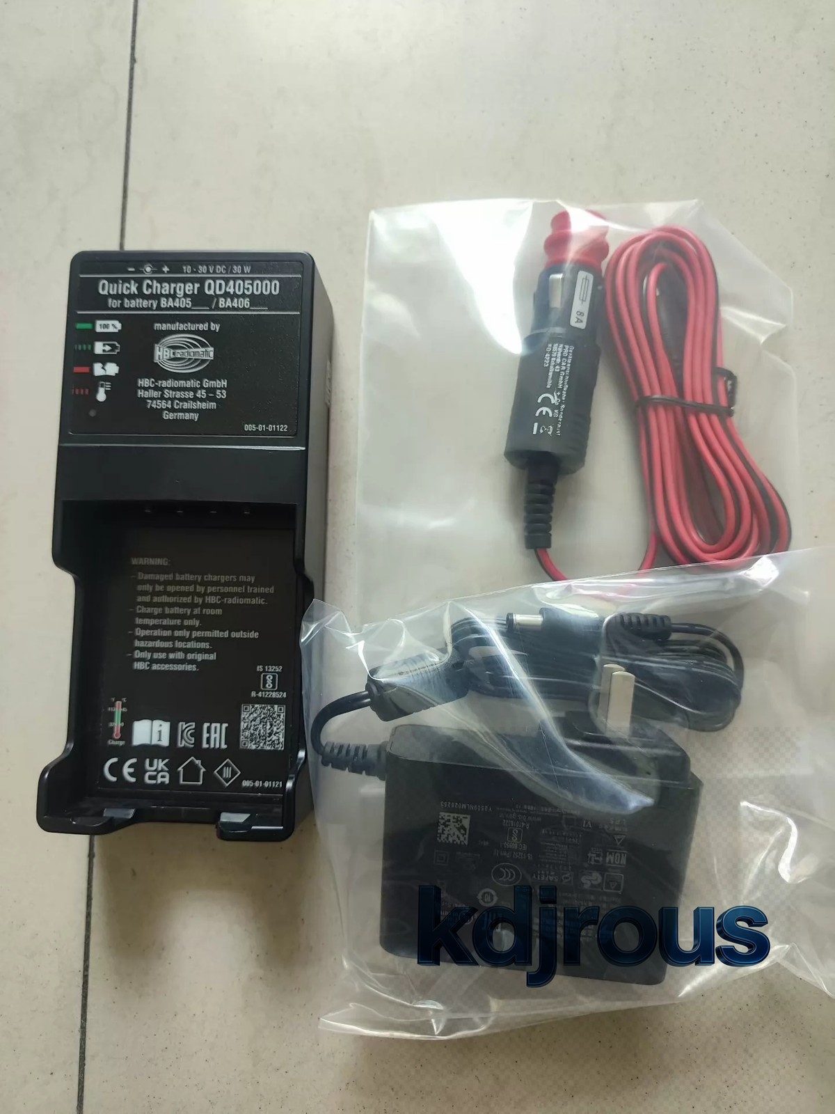 1set Brand new QD405000 Remote control charger Express Shipping 1-year warranty