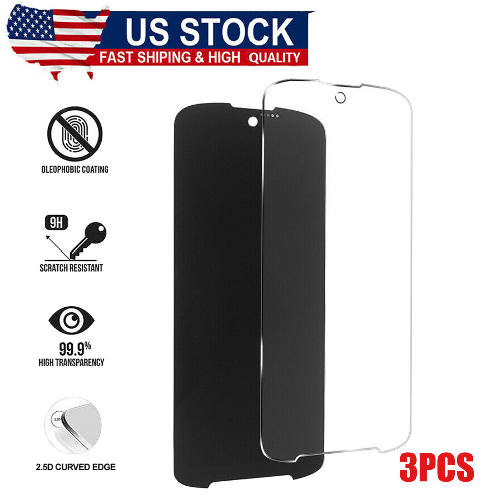 3Pcs New Tempered Glass Screen Protector Film for Zebra TC15 Scanner