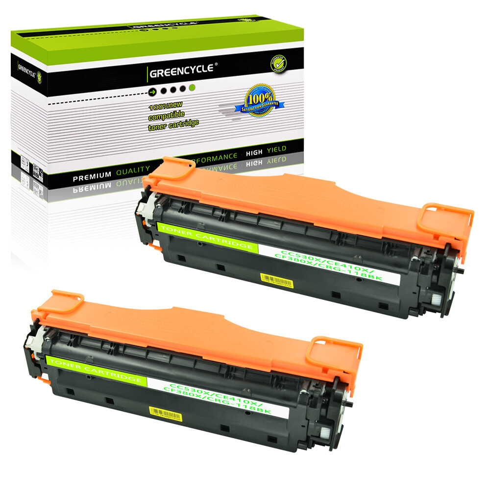 2PK High Yeild CE410X Toner Fit For HP LaserJet Pro 400 MFP M475dn M475dw M451dn