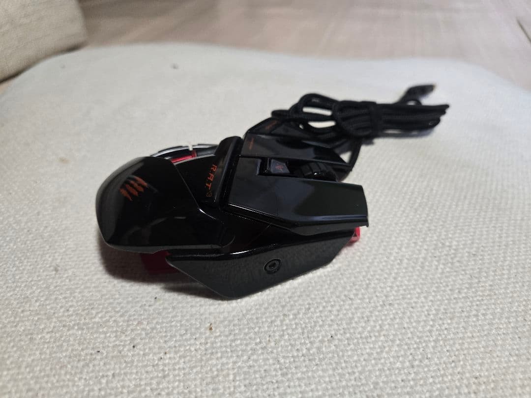 Mad Catz R.A.T.3 Gaming Mouse USB Wired Red Black Optical 3500 DPI