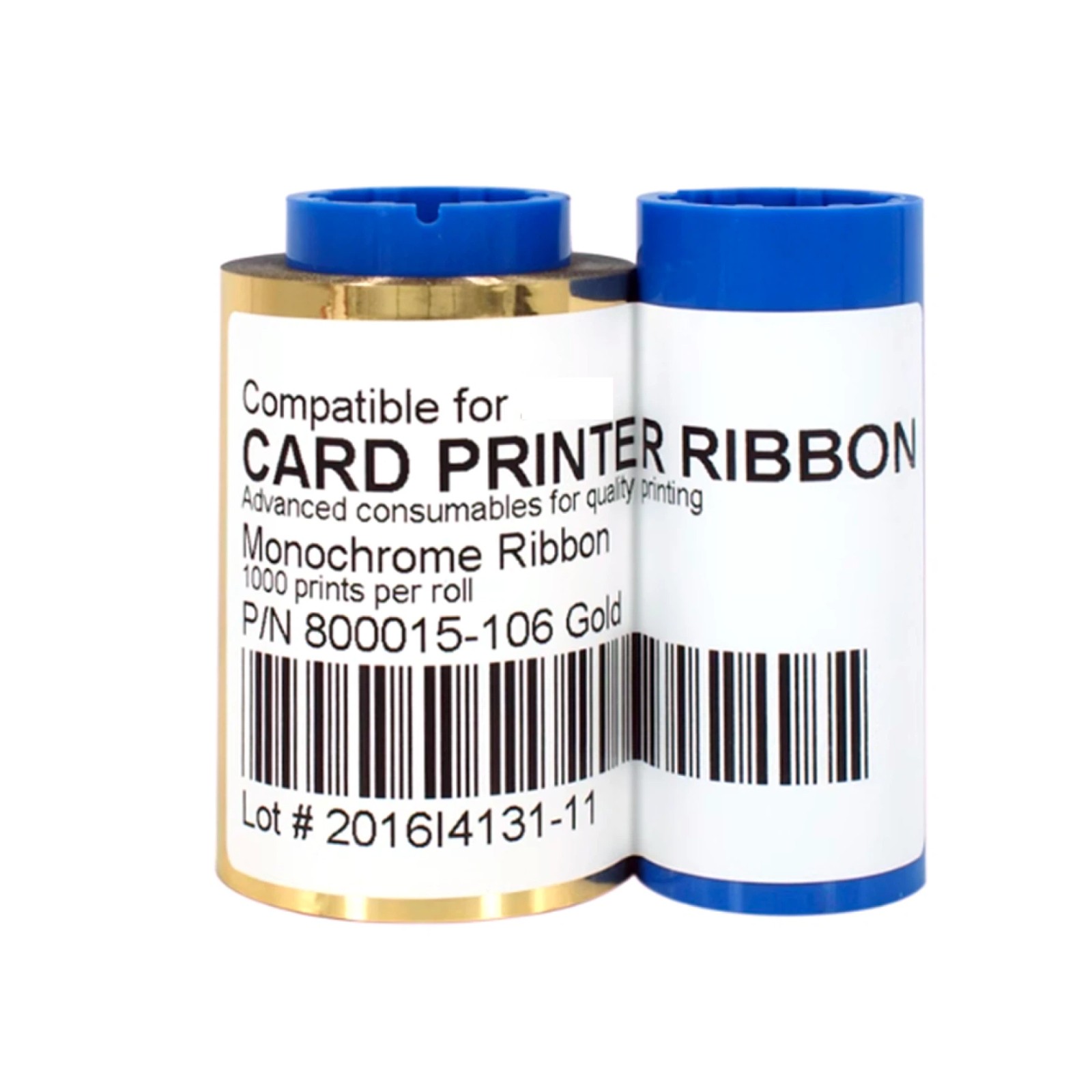Gold Printer Ribbon Fits For Zebra P310 P330i Printer Parts