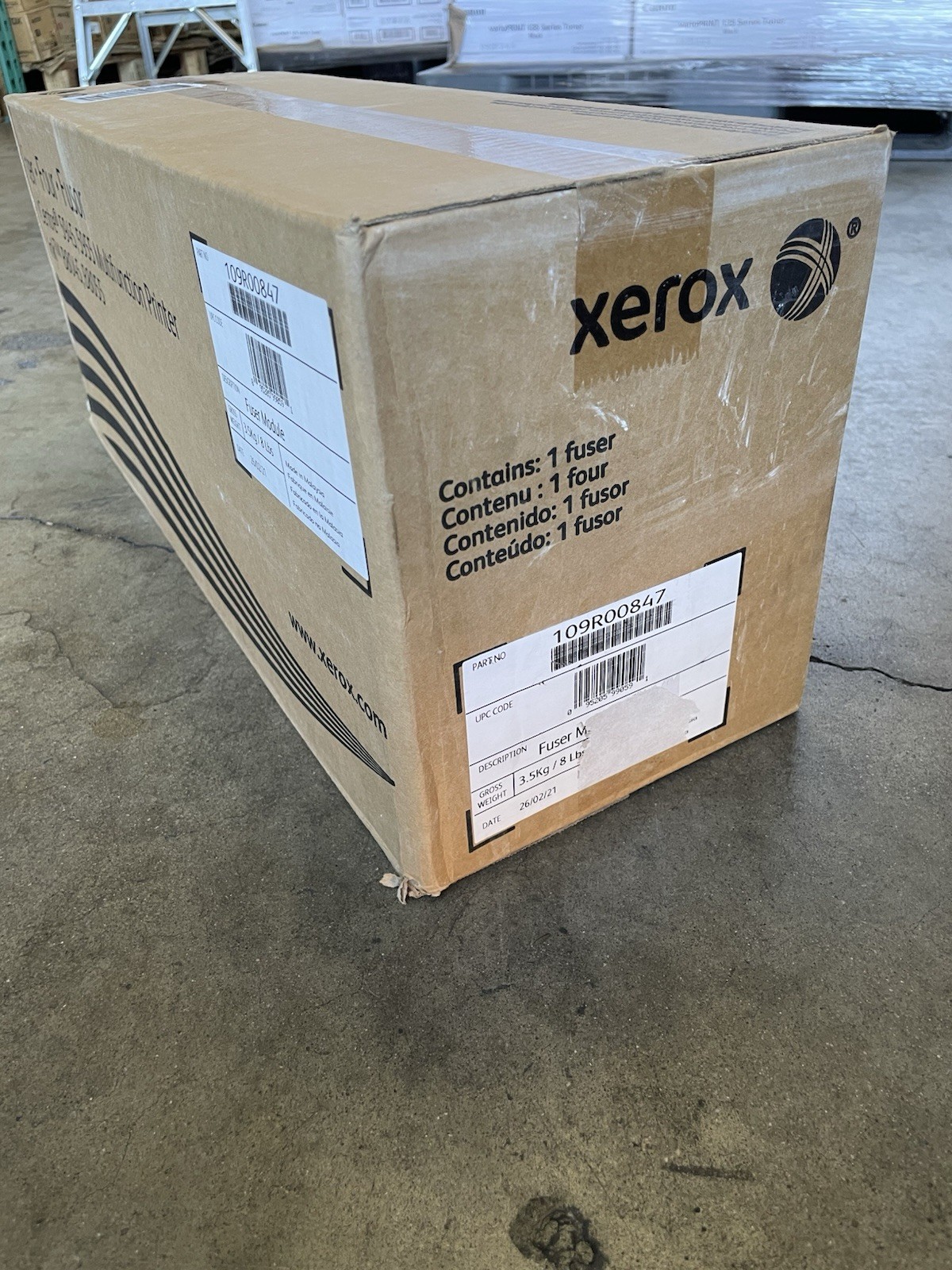 GENUINE XEROX FUSER UNIT 109R00847 FOR AltaLink B8045