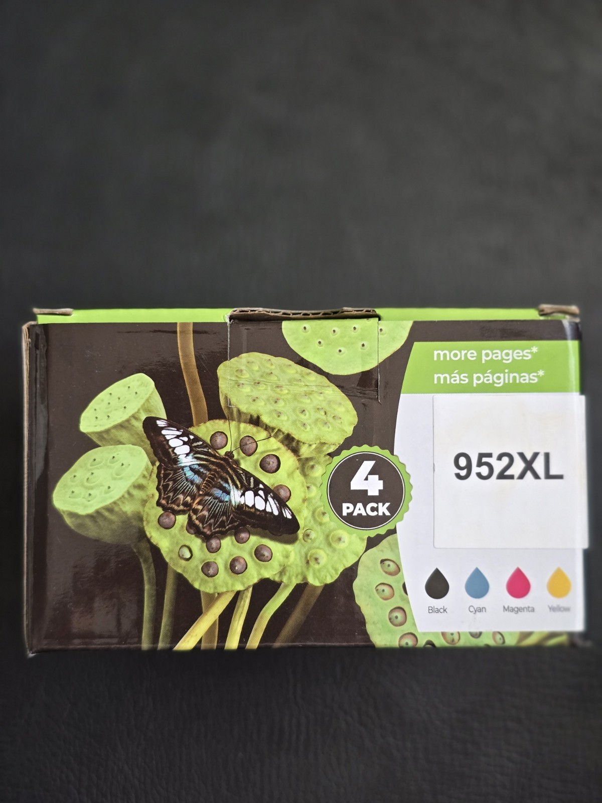 This is the HP 952XL Ink Cartridge Kit.The package contains 4 cartridges.