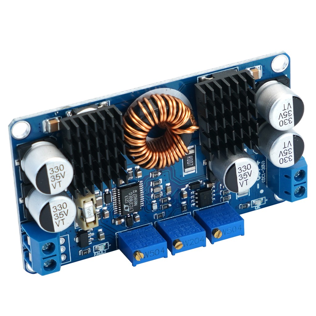 DC-DC LTC3780 Automatic Buck-Boost Solar&Vehicle Voltage Stabilizer Power Module