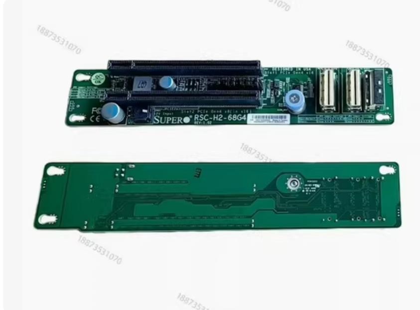 1pcs RSC-H2-68G4 supermicro 2U adapter board expansion card Pcie4.0 GPU PHI X16