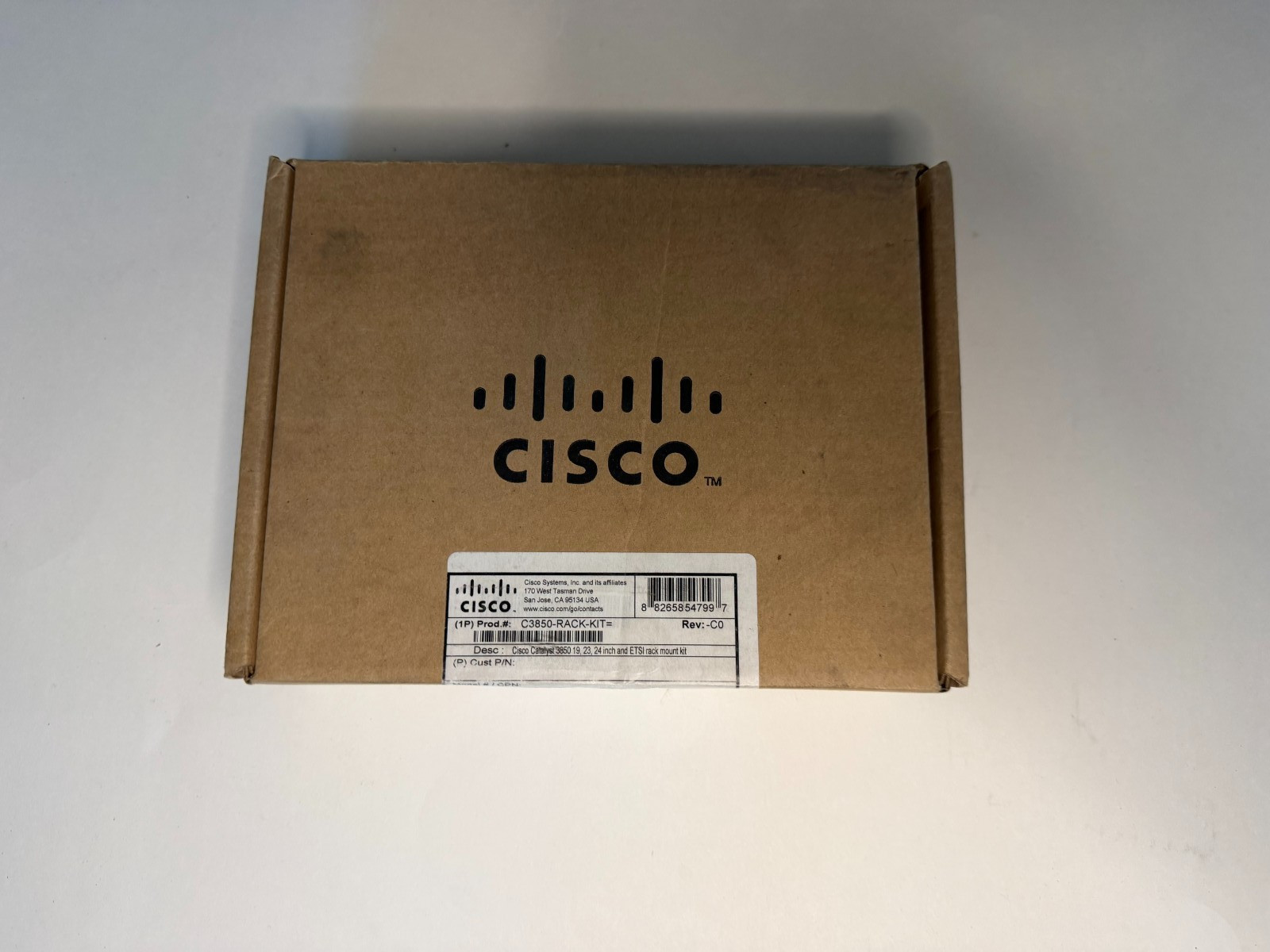 Cisco C3850-RACK-KIT -Cisco Catalyst 3850 19, 23, 24 inch and ETSI RackMount Kit