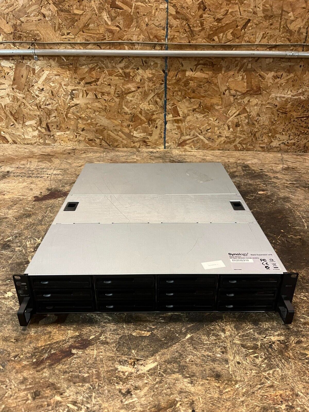 Synology RX1214 12-Bay Expansion Unit Used comes with 4000GB hard drives