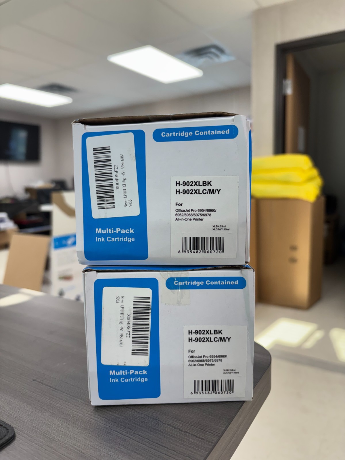 2 boxes of ink for OfficeJet Pro 6954/6960/6962/6968/6975/6978