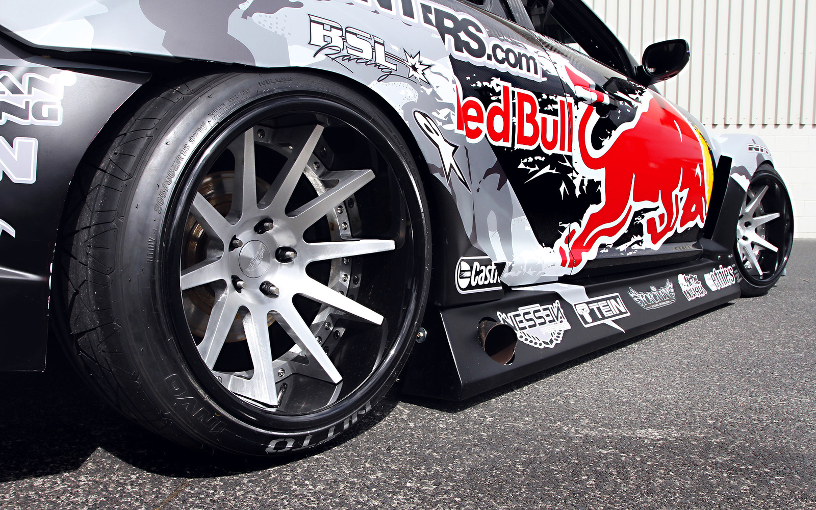 Cars mazda rx 8 drift tuning Desk Mat Stitched