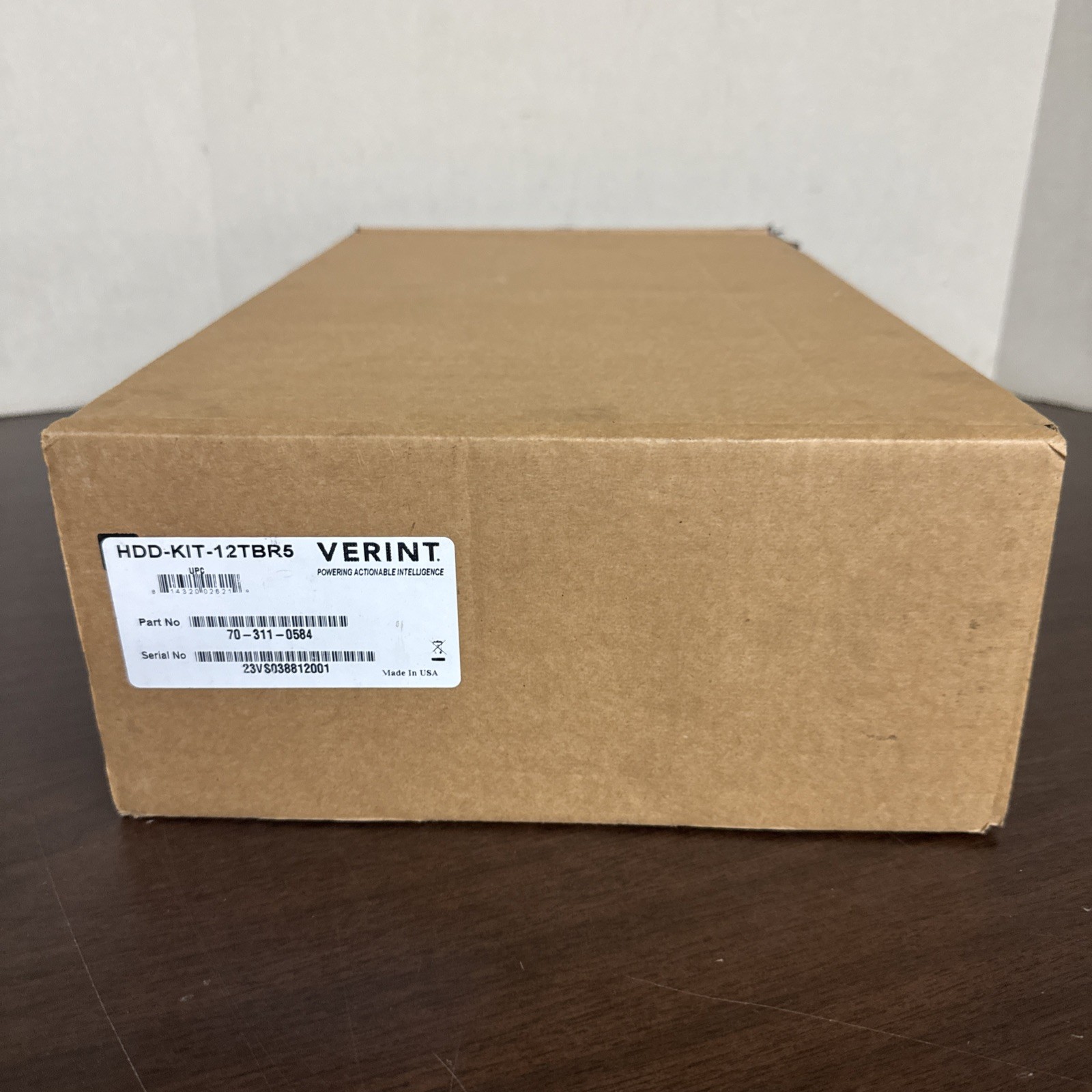 NEW Verint HDD-KIT-12TBR5 Seagate Exos Enterprise Hard Drives (4 x 4TB HDD)