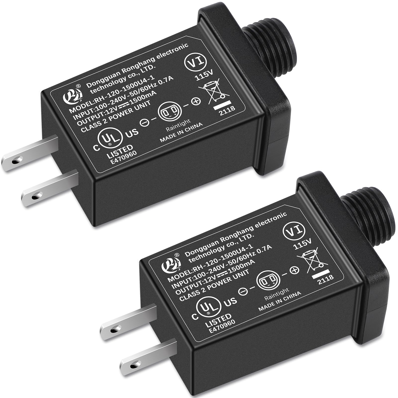 LMAMANWU Replacement Inflatable Adapter 1.5A 2 Pack
