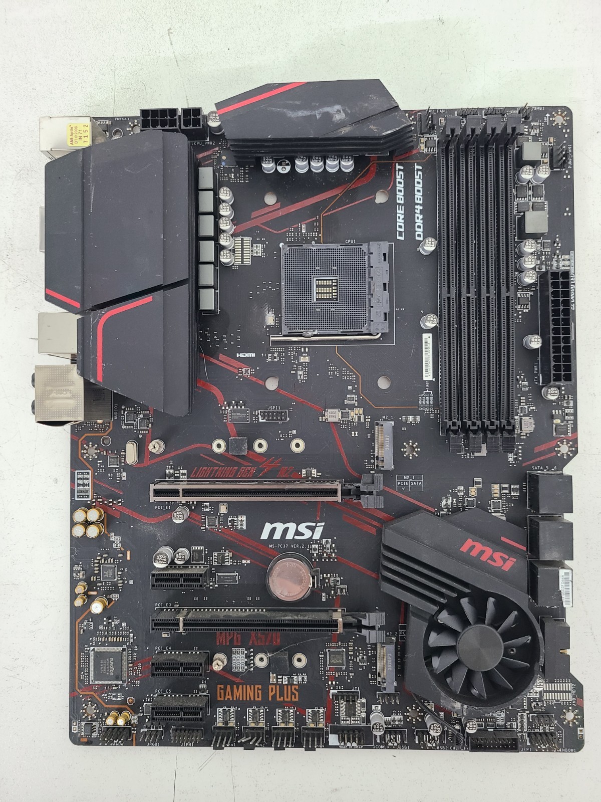 MSI MPG X570 GAMING PLUS AMD AM4 SATA 6Gb/s M.2  ATX Motherboard (FL)