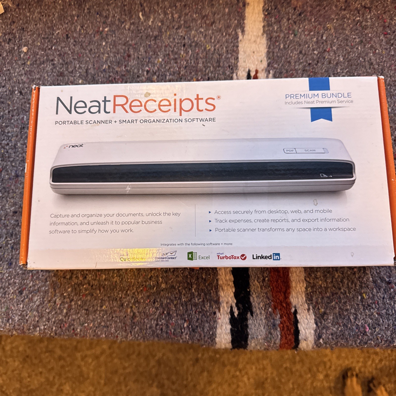 Neat Receipts Mobile Scanner with Digital Filing System NeatReceipts