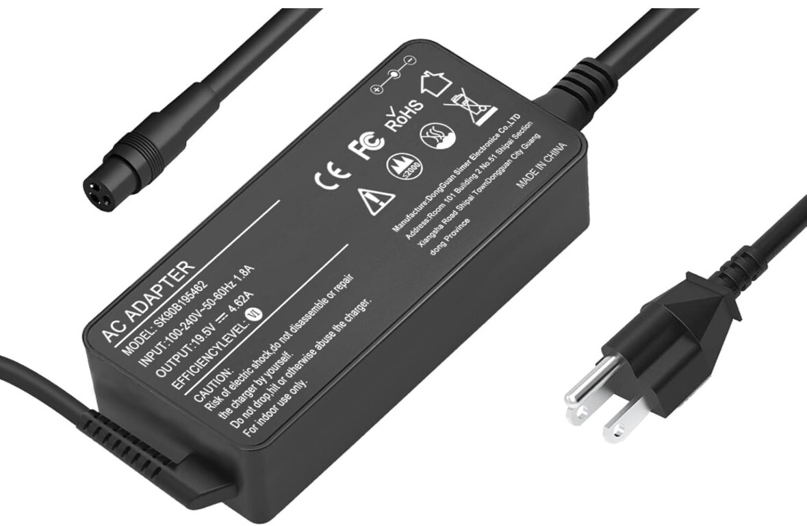SK90B195462 Replacement AC Adapter Power for HP 19.5V 4.62A 90W - No Connectors