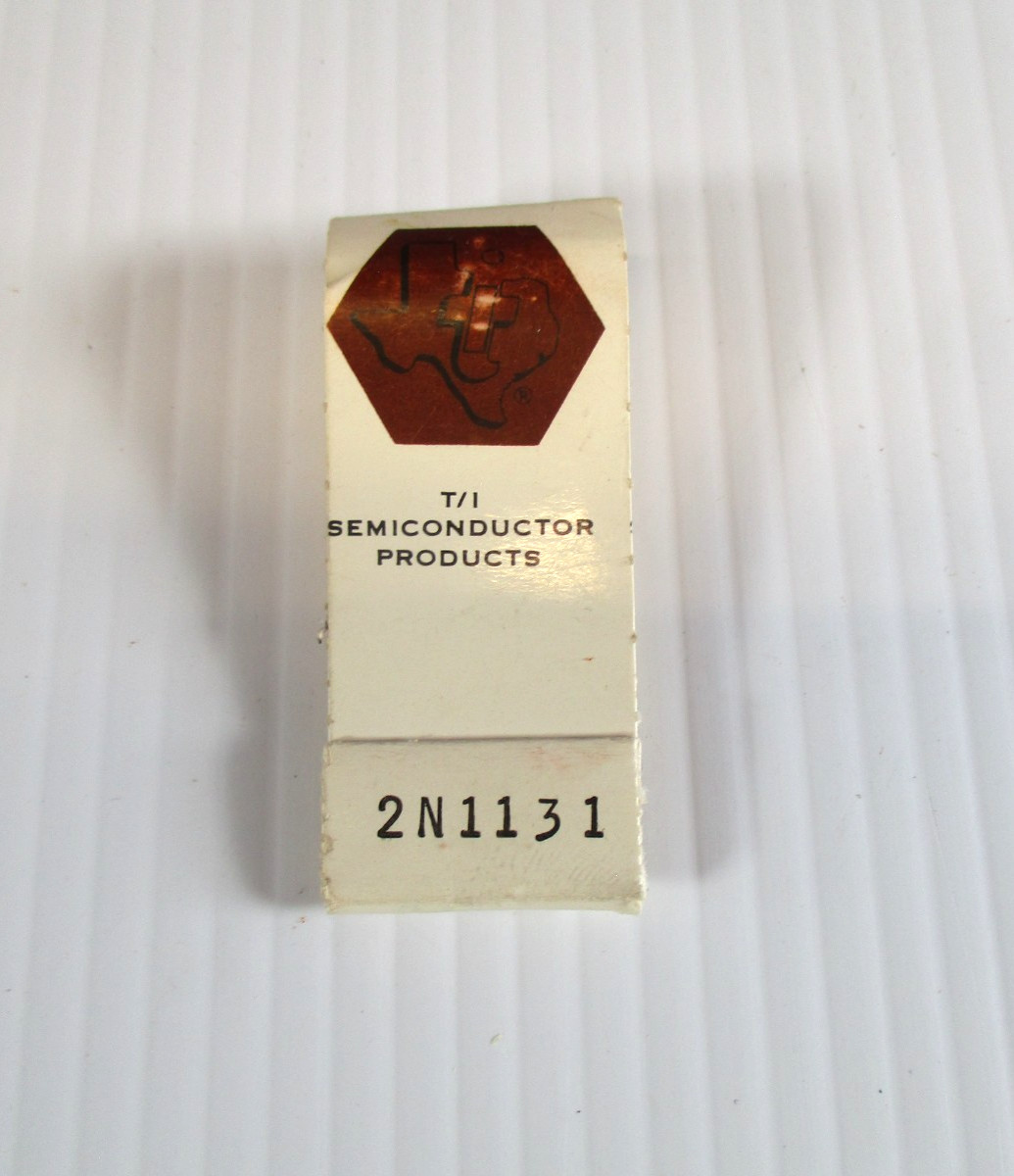 2N1131 Texas instruments Germanium Transistor Gold Lead NOS NIB