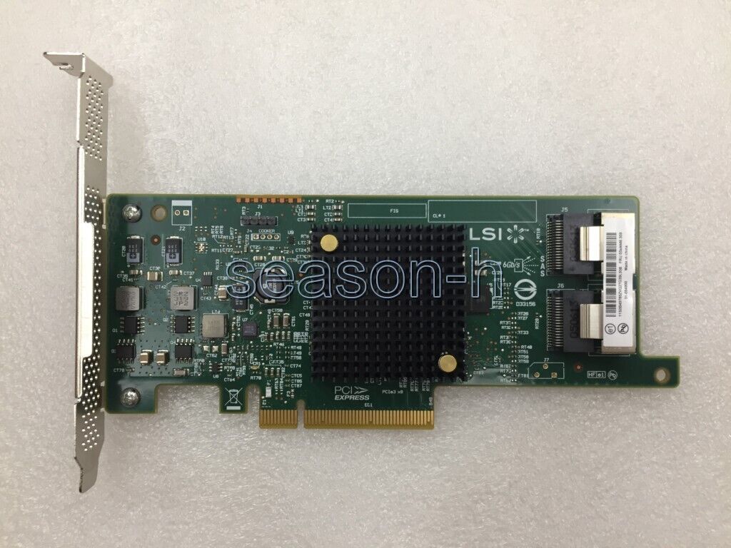 LENOVO 03X4446 LSI SAS 9217-8I 6Gb PCI-E3.0 HBA CARD