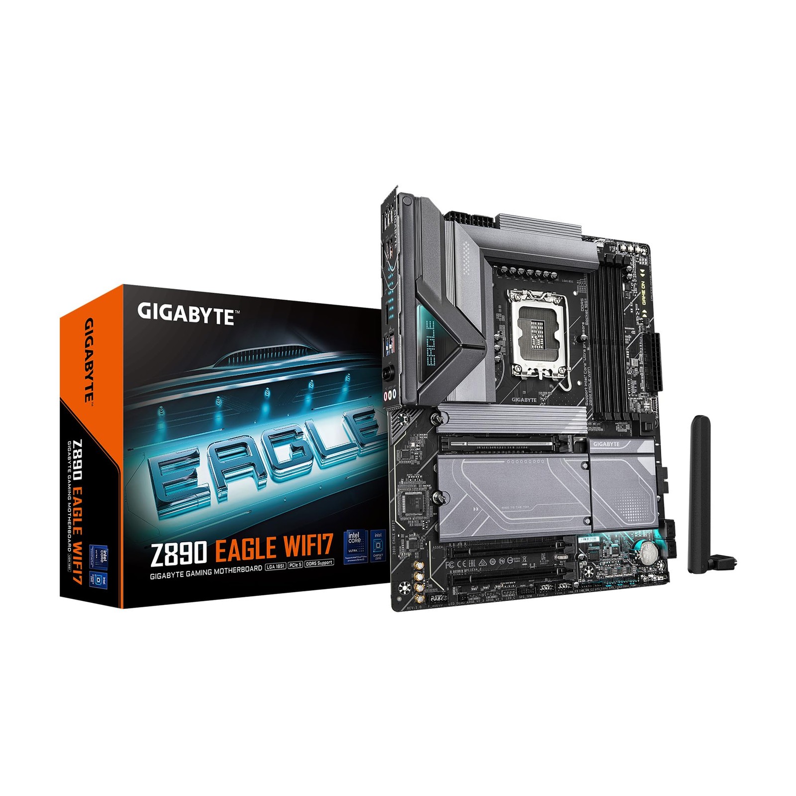 GIGABYTE Z890 Eagle WIFI7 Intel Core Ultra Series 2 LGA 1851 Motherboard ATXDDR5