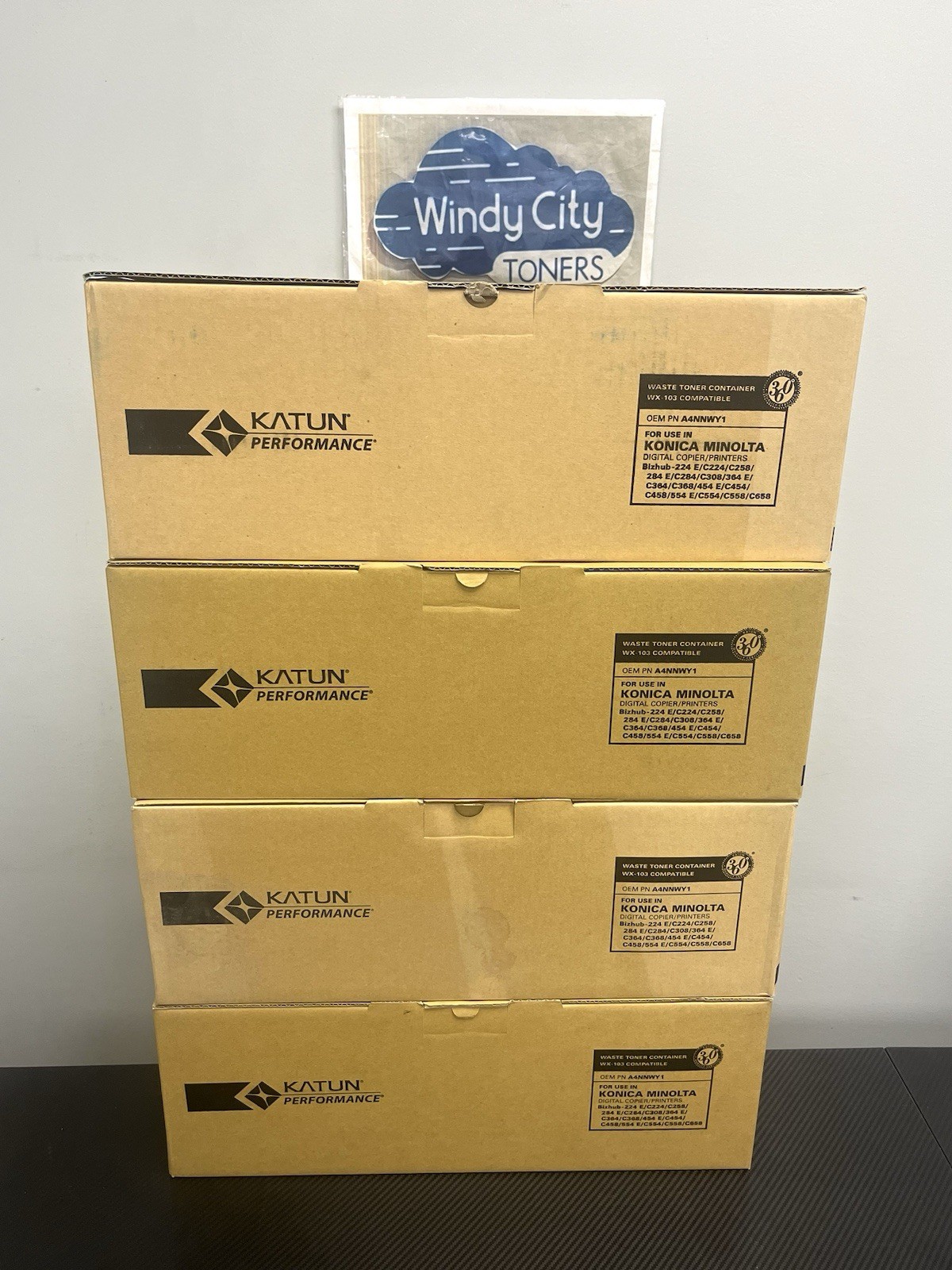 Konica WX-103 Compatible Lot 4 Waste Toner Container bizhub 368/C658/C364/C454