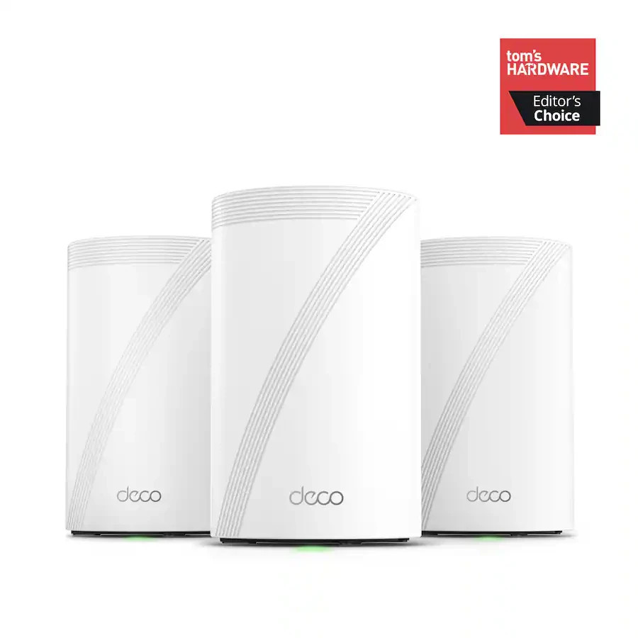 TP-Link Deco BE11000 WiFi 7 Mesh System- BE65 Pro 3-Pack