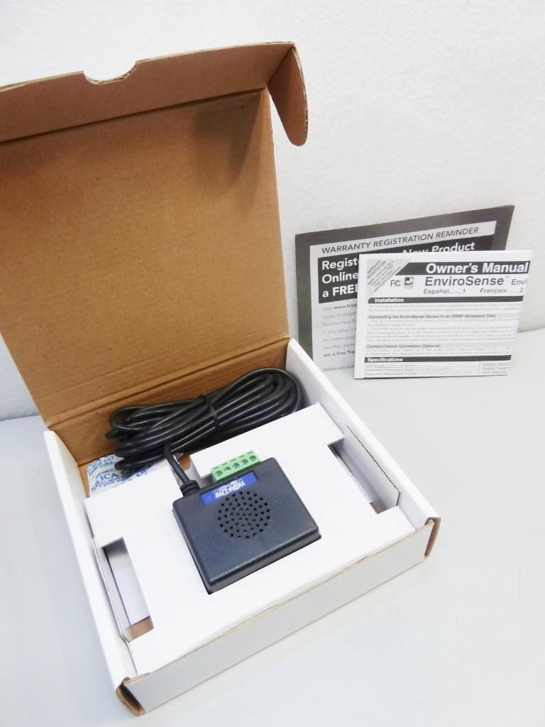 Tripp Lite ENVIROSENSE Rack Environmental Sensor - Temperature & Humidity Inputs