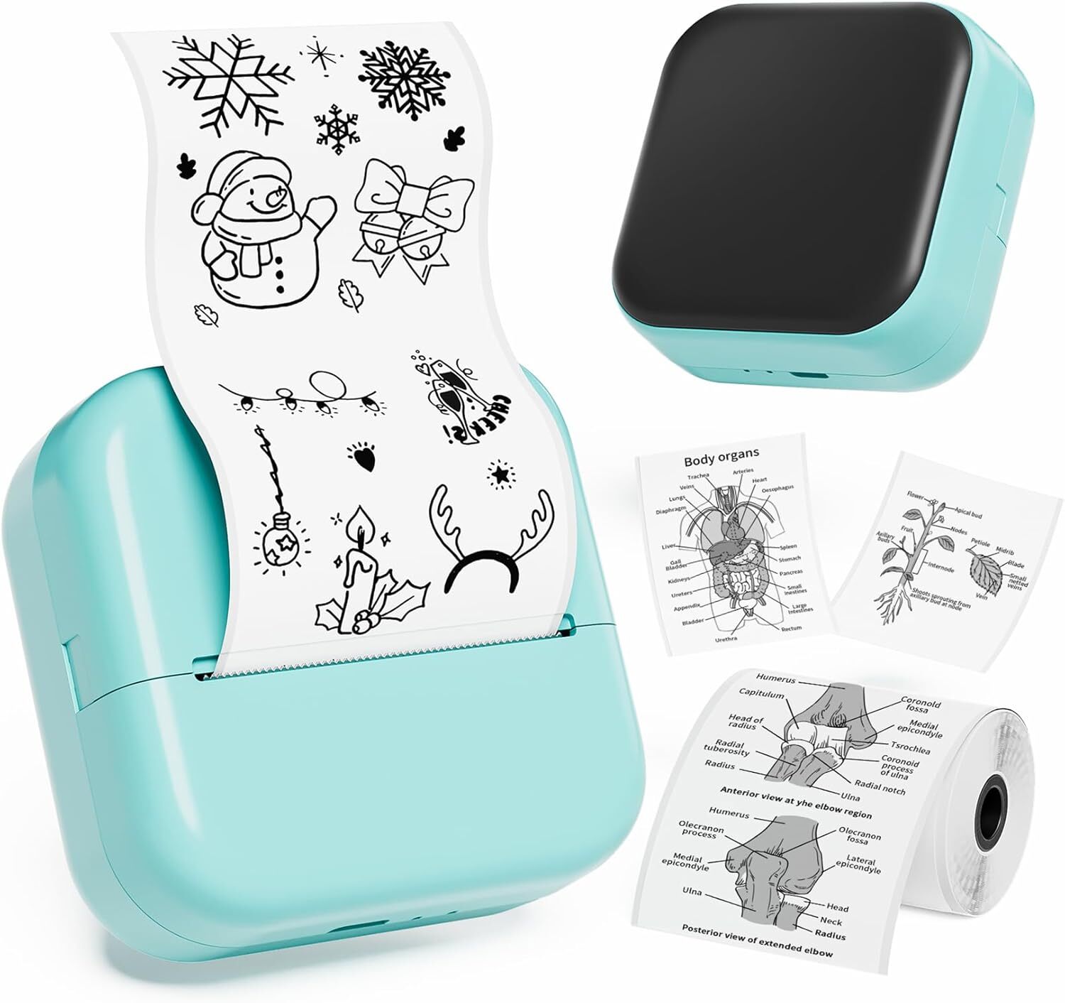 Phomemo M02 Sticker Printer Thermal Bluetooth Mini Phone Printer for Memo Gift