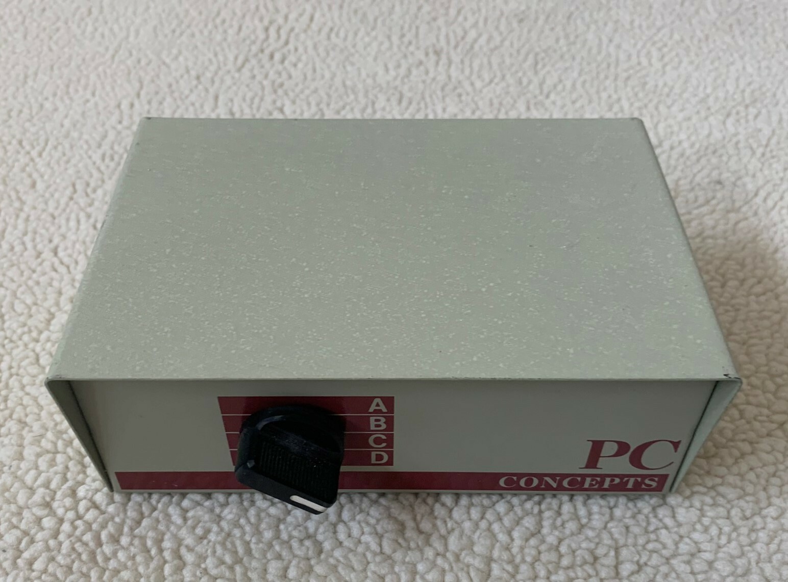 PC Concepts DB25 parallel, Bidirectional, ABCD 4 Way Switch VTG 