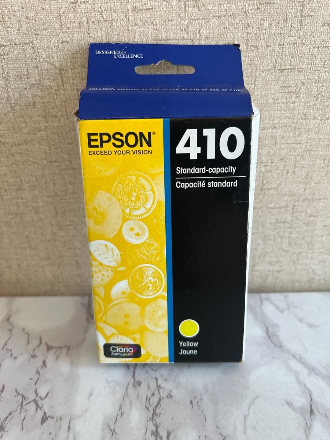 Epson 410 Claria Premium Yellow Ink Cartridge T410420