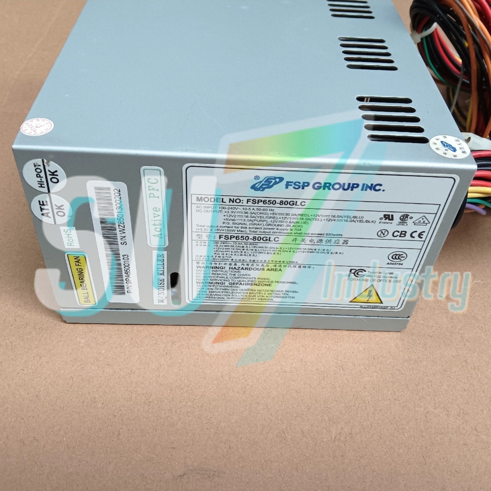 FSP FSP650-80GLC Industrial control computer power supply#1pcs New In Box